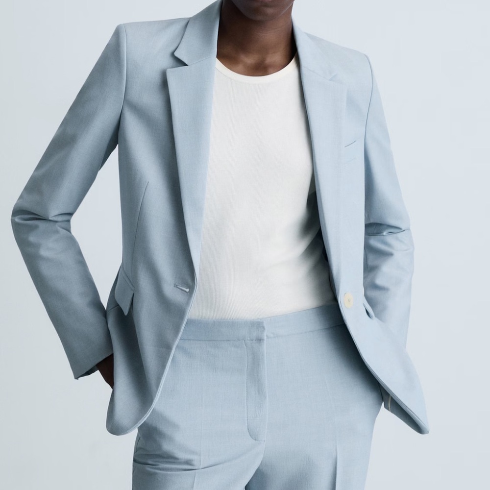 Light Blue  Blazer